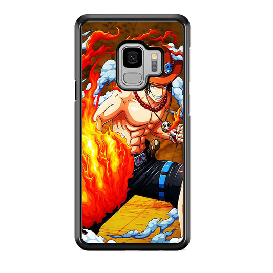 One Piece Ace Power Samsung Galaxy S9 Case