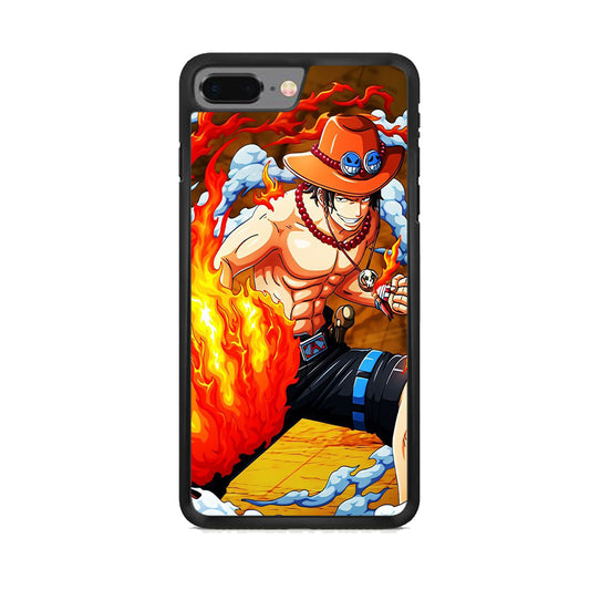 One Piece Ace Power iPhone 7 Plus Case