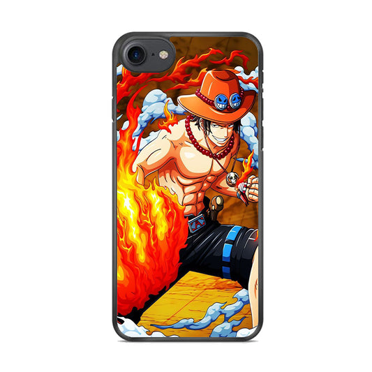 One Piece Ace Power iPhone 8 Case