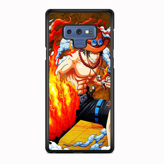 One Piece Ace Power Samsung Galaxy Note 9 Case