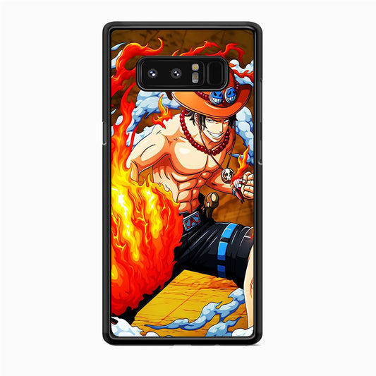 One Piece Ace Power Samsung Galaxy Note 8 Case
