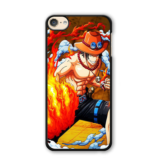 One Piece Ace Power iPod Touch 6 Case - Carneyforia