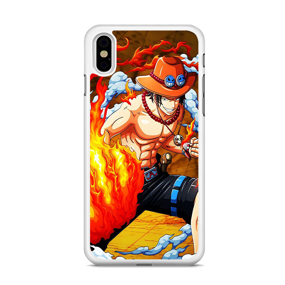 One Piece Ace Power iPhone XS MAX Case