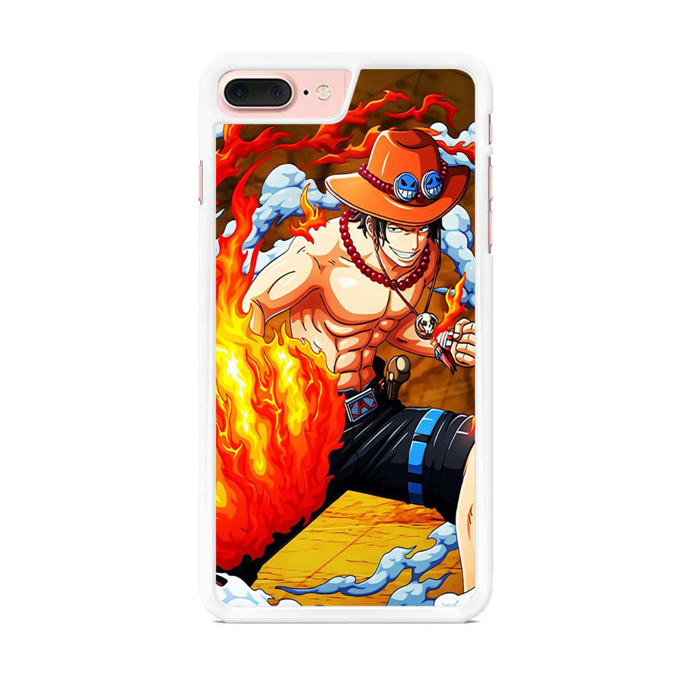 One Piece Ace Power iPhone 7 Plus Case
