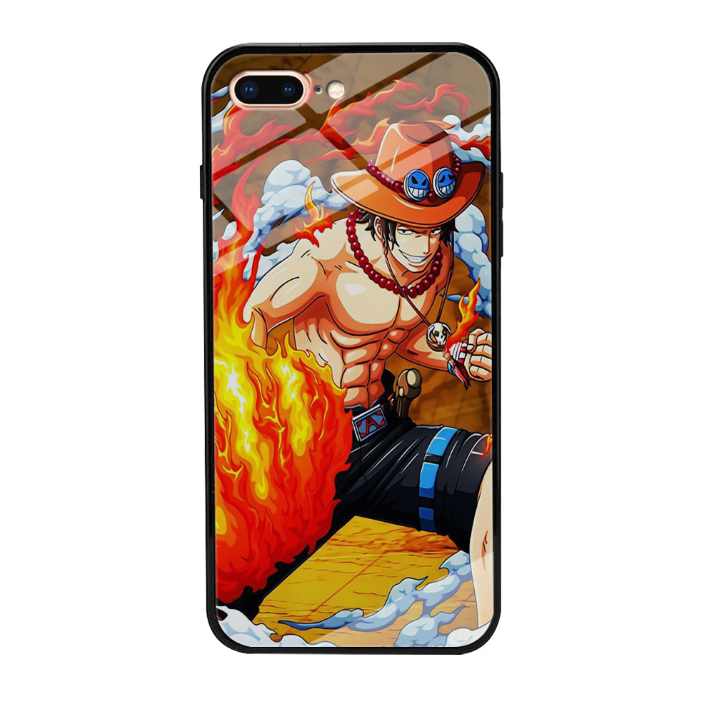 One Piece Ace Power iPhone 7 Plus Case