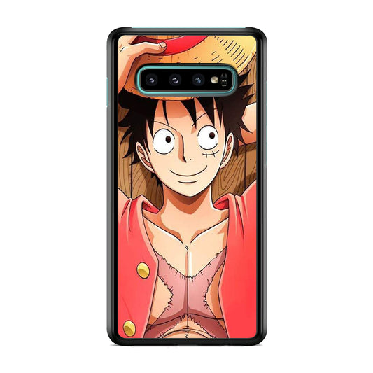 One Piece Captain Luffy Samsung Galaxy S10 Case