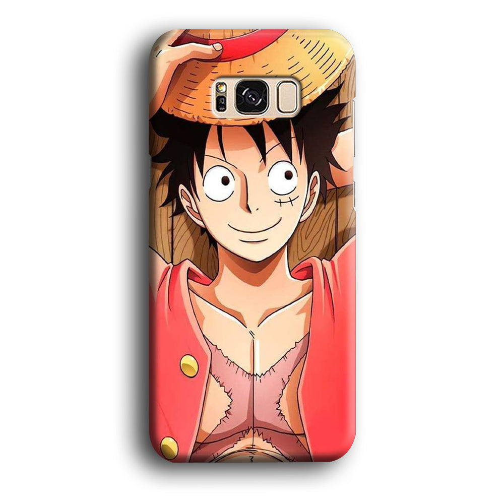One Piece Captain Luffy Samsung Galaxy S8 Case