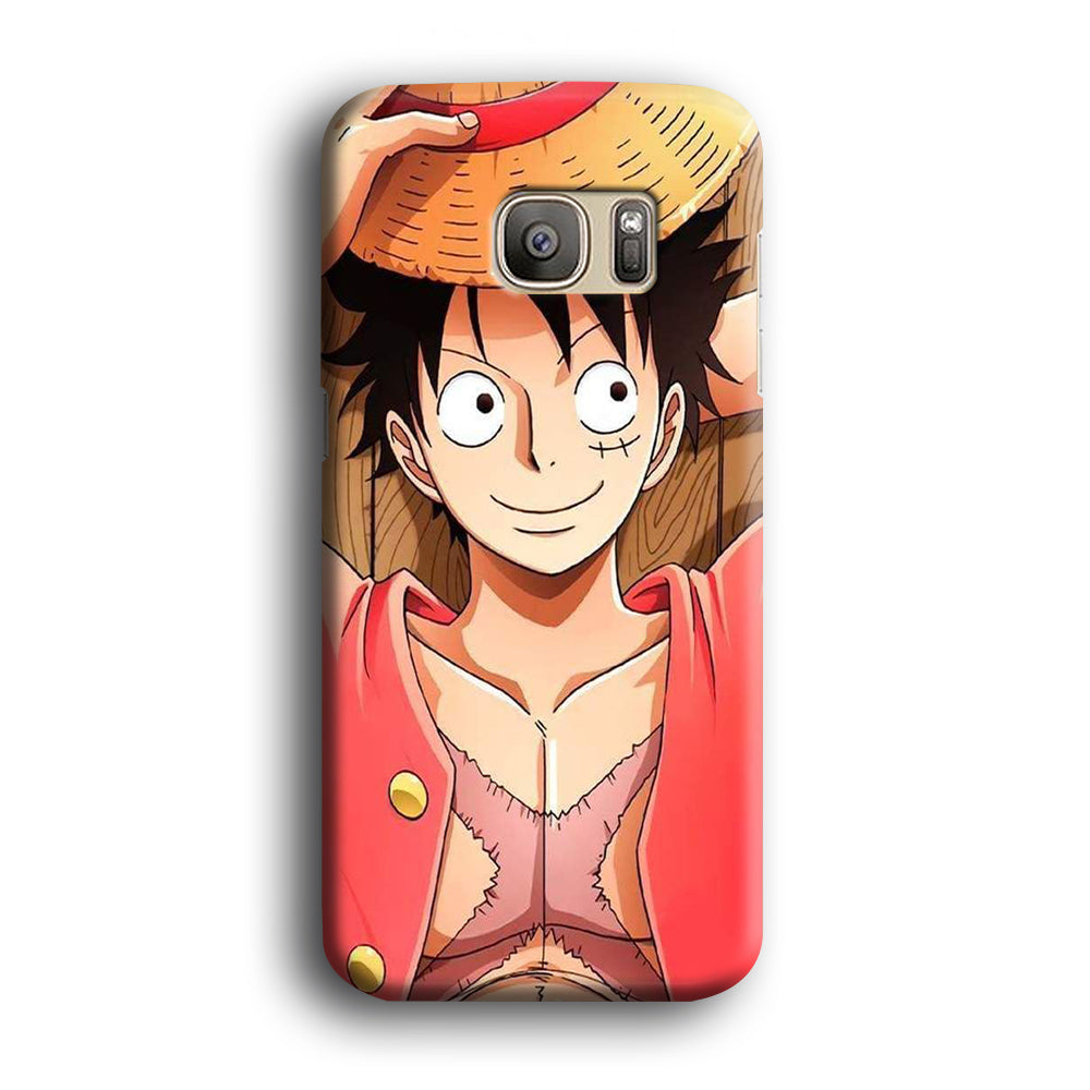 One Piece Captain Luffy Samsung Galaxy S7 Edge Case