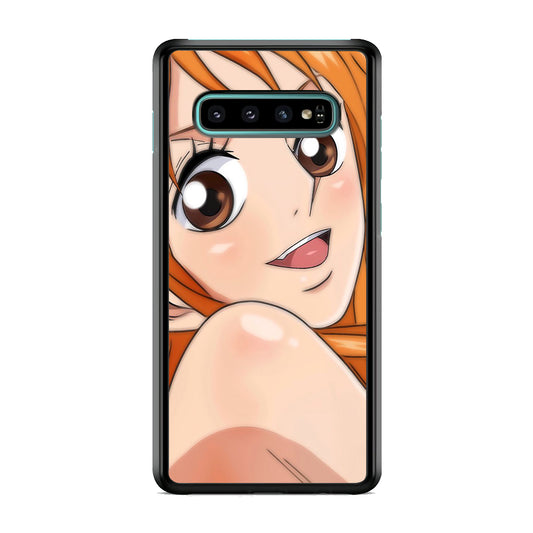 One Piece Nami Character Samsung Galaxy S10 Case