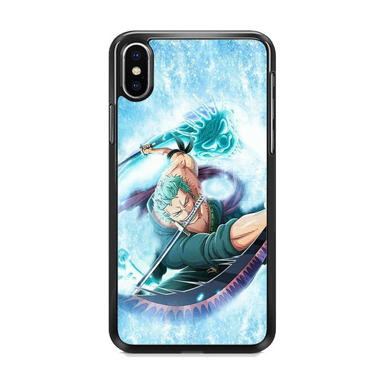 One Piece Zoro Battle Style iPhone X Case
