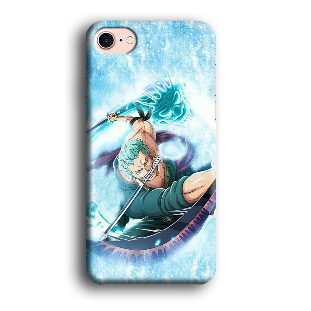 One Piece Zoro Battle Style iPhone 8 Case