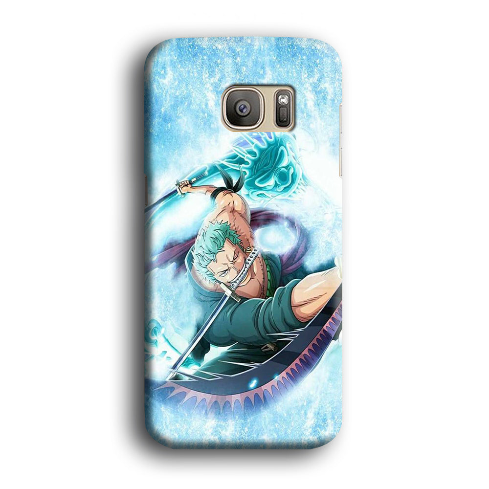 One Piece Zoro Battle Style Samsung Galaxy S7 Edge Case