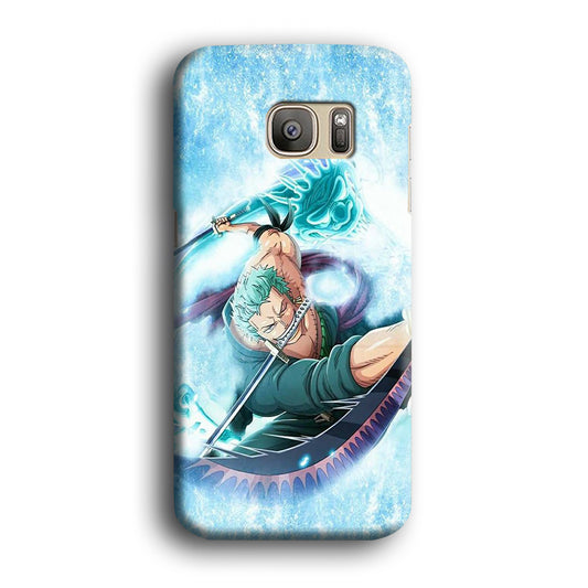 One Piece Zoro Battle Style Samsung Galaxy S7 Edge Case