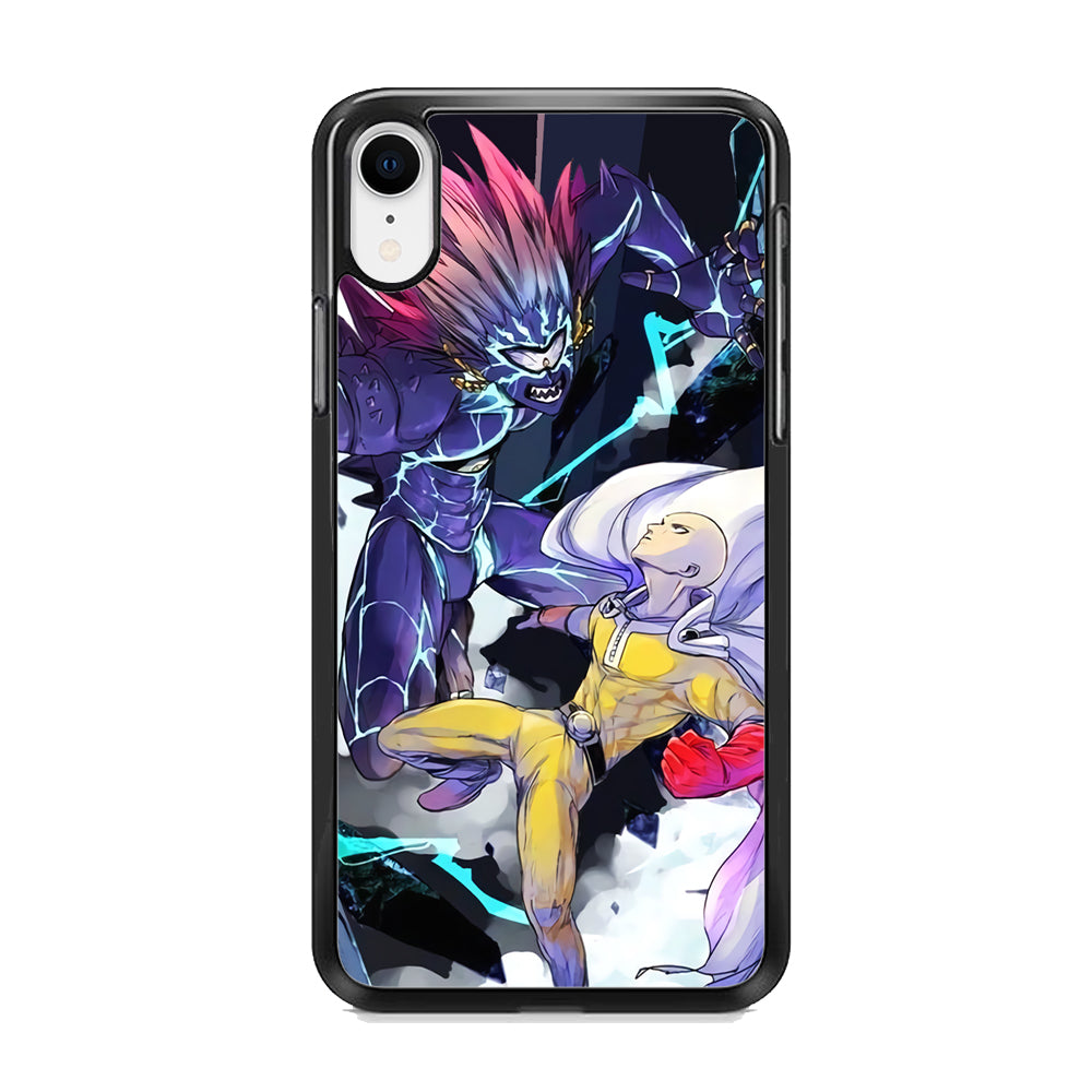 One Punch Man Boros Fight iPhone XR Case