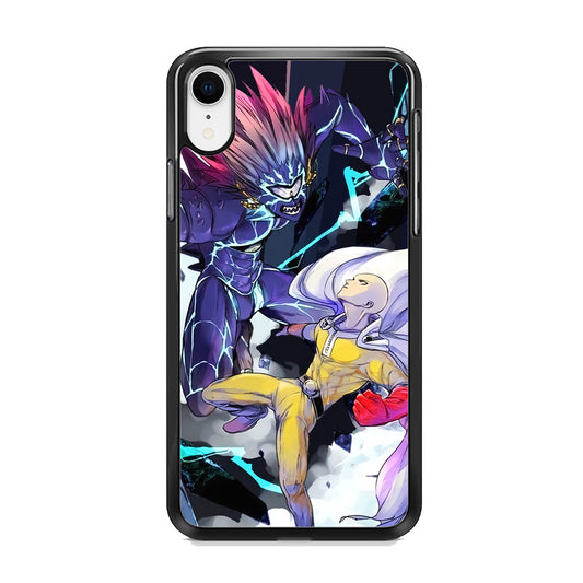 One Punch Man Boros Fight iPhone XR Case
