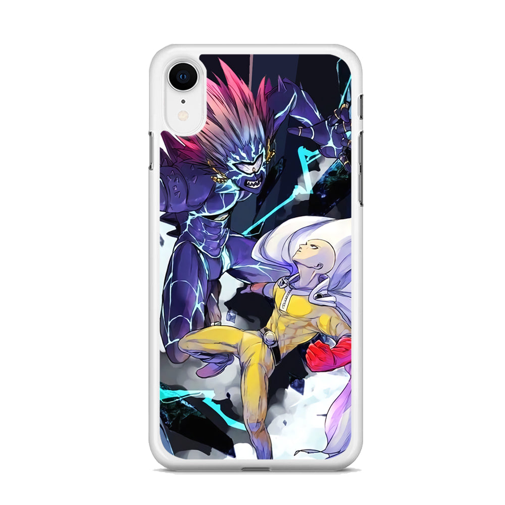 One Punch Man Boros Fight iPhone XR Case