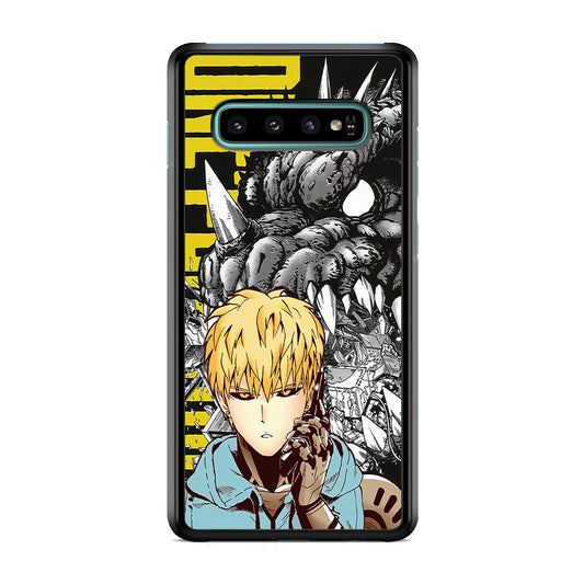 One Punch Man Genos Call Scene Samsung Galaxy S10 Case