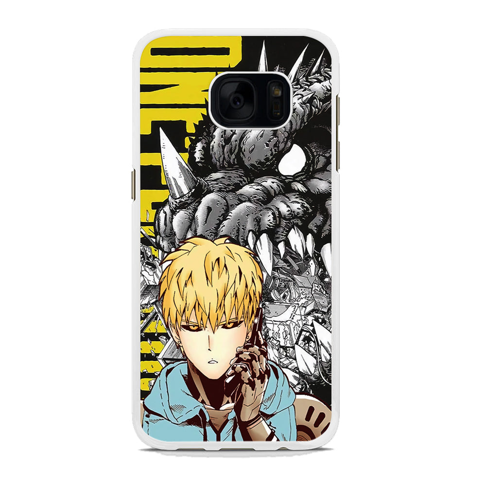 One Punch Man Genos Call Scene Samsung Galaxy S7 Edge Case