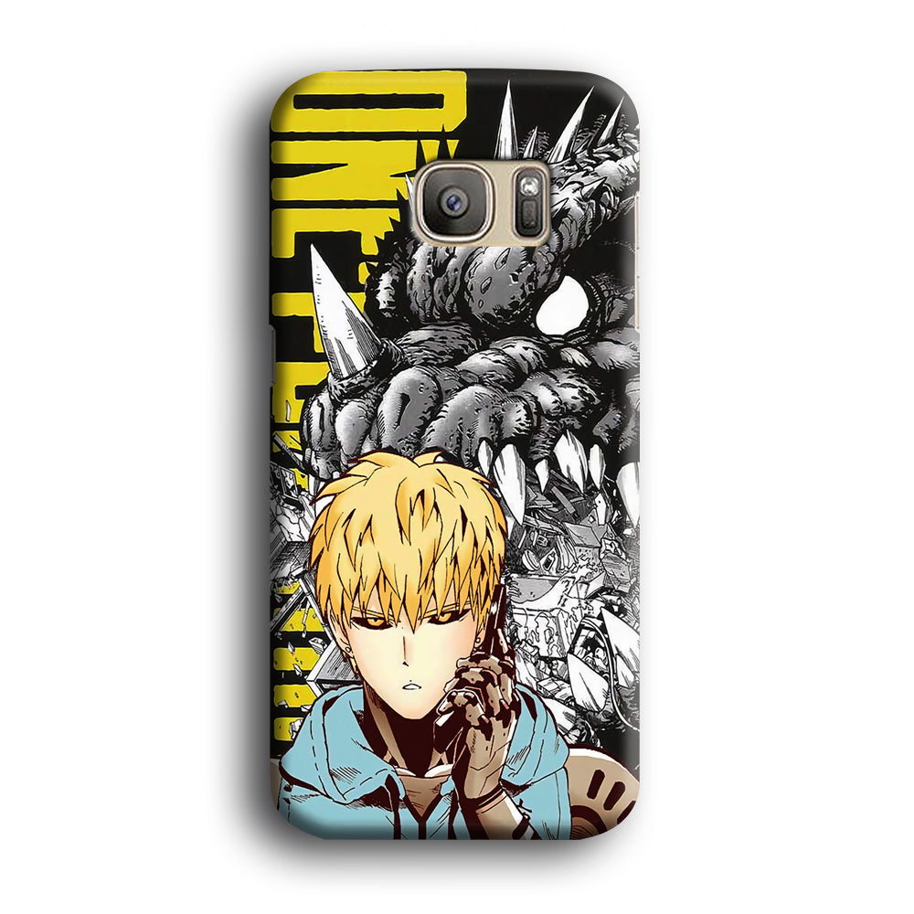 One Punch Man Genos Call Scene Samsung Galaxy S7 Edge Case