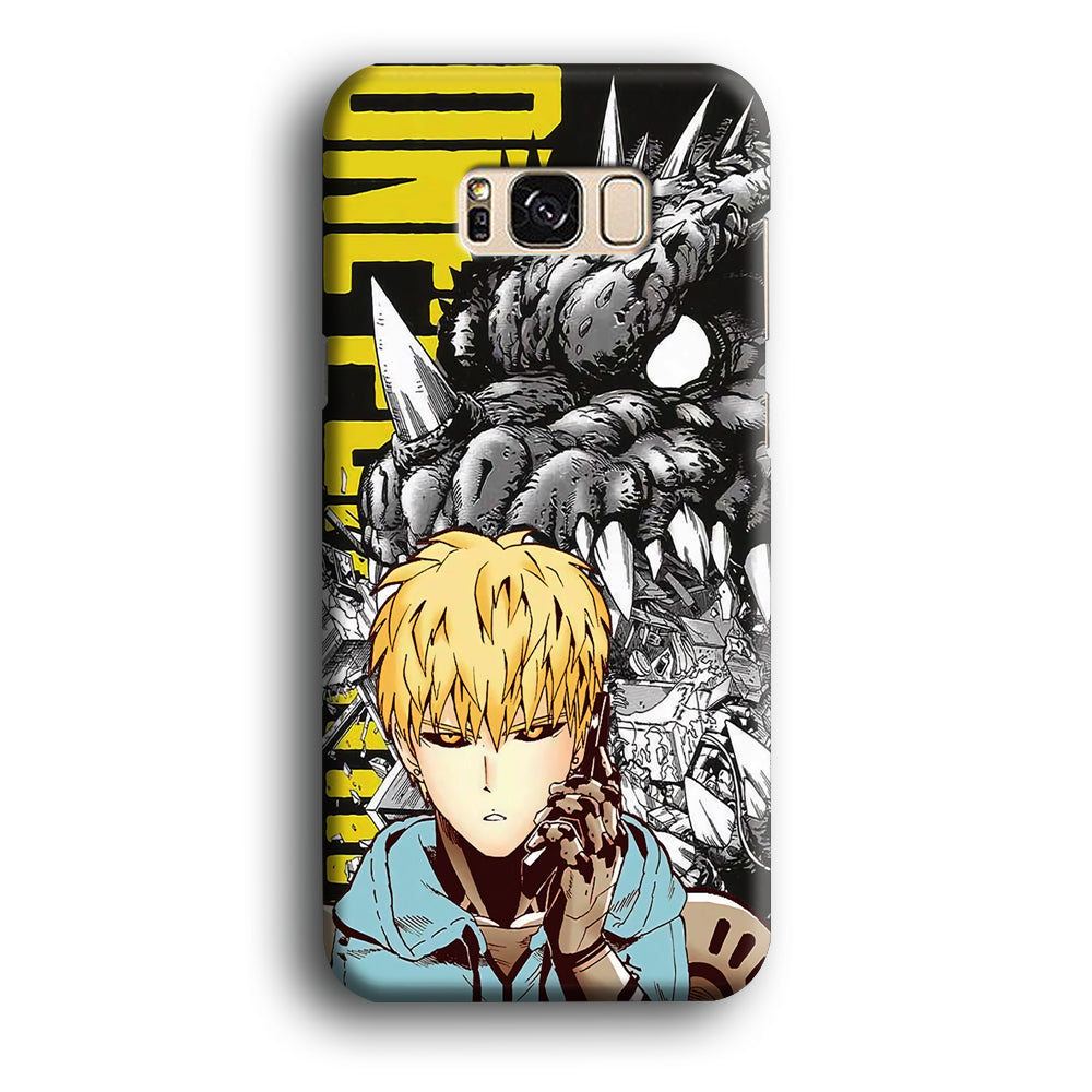 One Punch Man Genos Call Scene Samsung Galaxy S8 Case