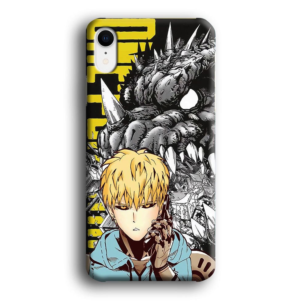 One Punch Man Genos Call Scene iPhone XR Case