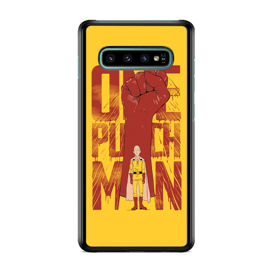 One Punch Man Heroes for Fun Samsung Galaxy S10 Case