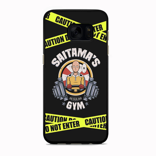 One Punch Man Saitama Gym Samsung Galaxy S7 Edge Case