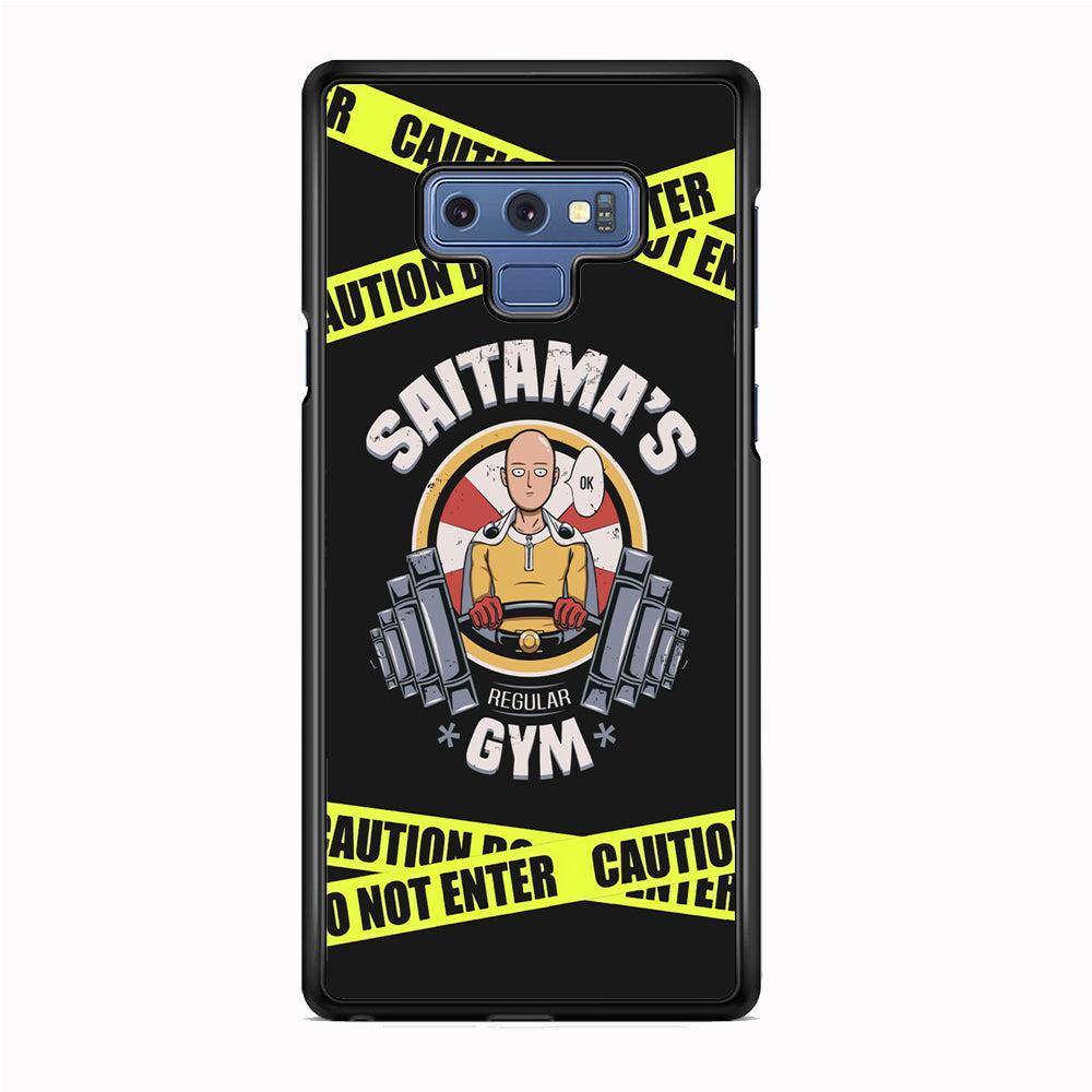 One Punch Man Saitama Gym Samsung Galaxy Note 9 Case