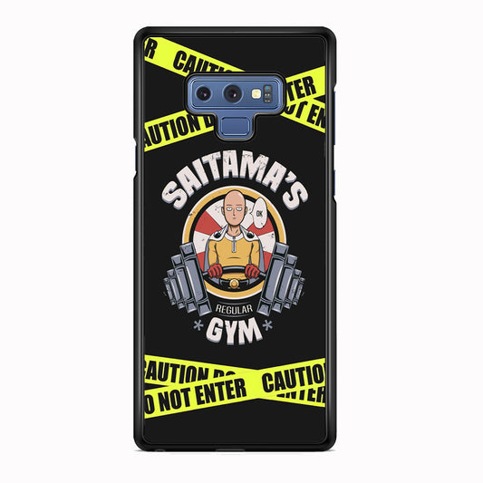 One Punch Man Saitama Gym Samsung Galaxy Note 9 Case