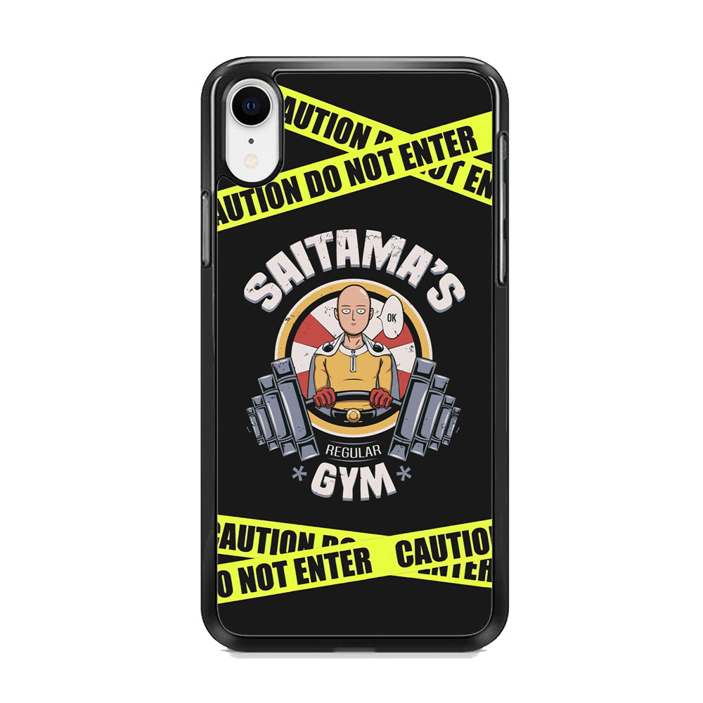 One Punch Man Saitama Gym iPhone XR Case