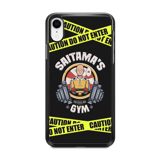 One Punch Man Saitama Gym iPhone XR Case