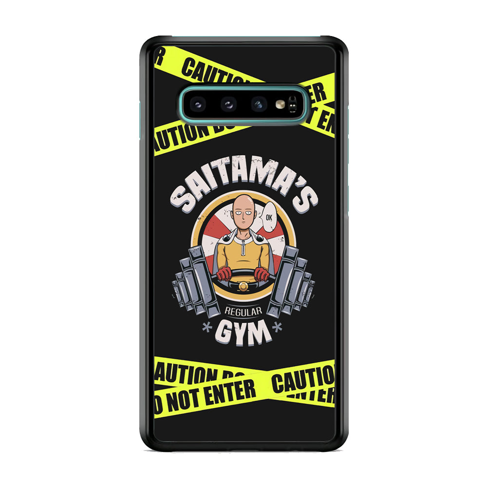 One Punch Man Saitama Gym Samsung Galaxy S10 Case