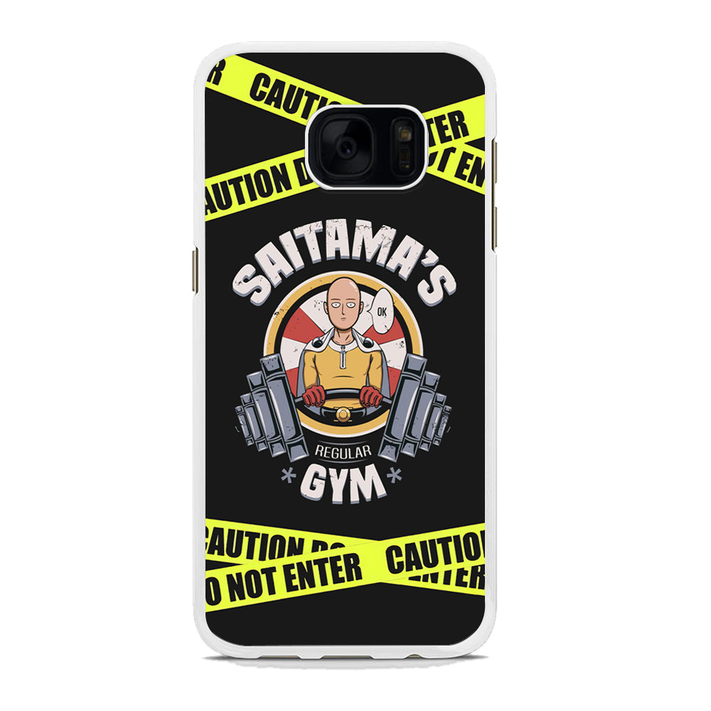 One Punch Man Saitama Gym Samsung Galaxy S7 Edge Case