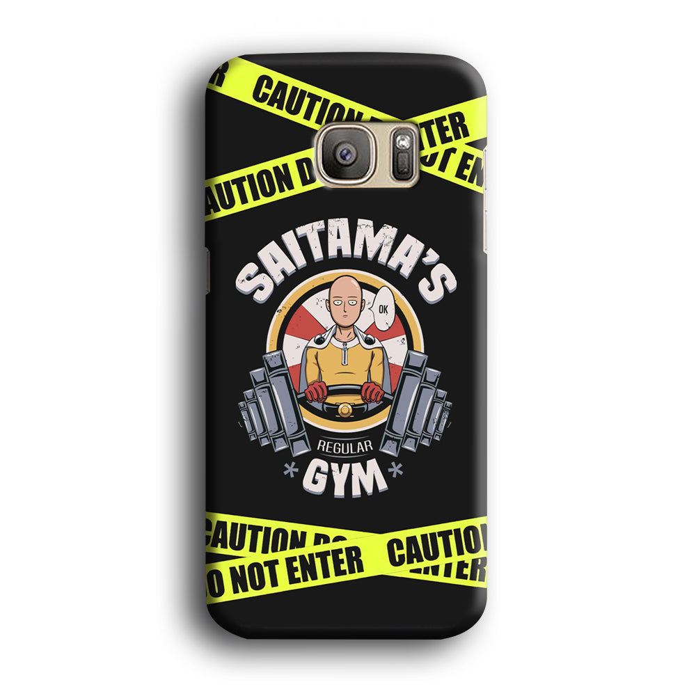 One Punch Man Saitama Gym Samsung Galaxy S7 Edge Case