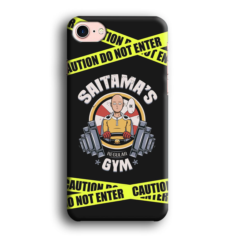 One Punch Man Saitama Gym iPhone 8 Case