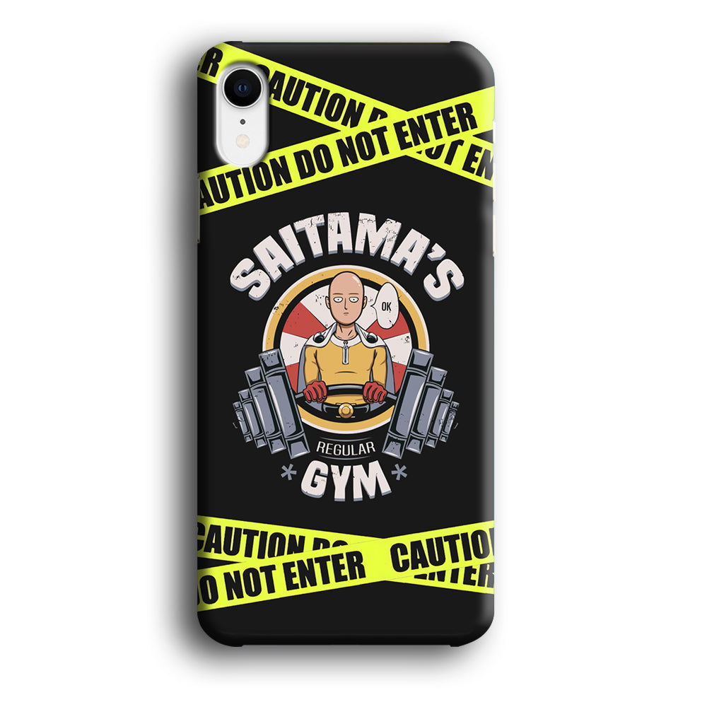 One Punch Man Saitama Gym iPhone XR Case