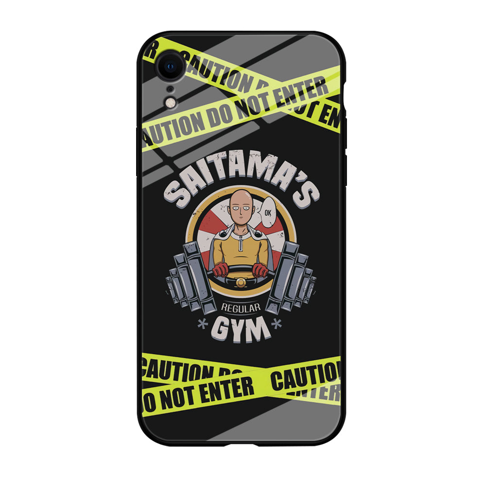 One Punch Man Saitama Gym iPhone XR Case