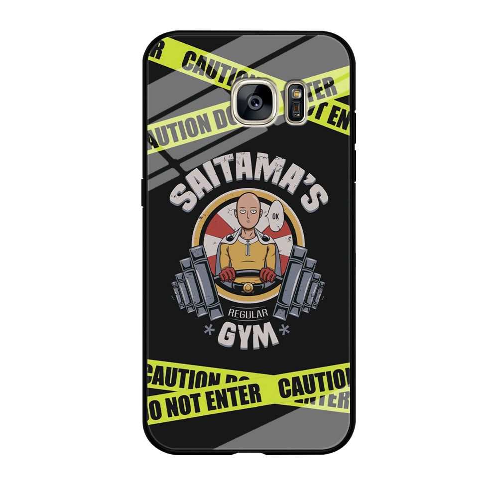 One Punch Man Saitama Gym Samsung Galaxy S7 Edge Case