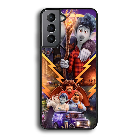 Onward Poster Samsung Galaxy S21 Plus Case - Carneyforia