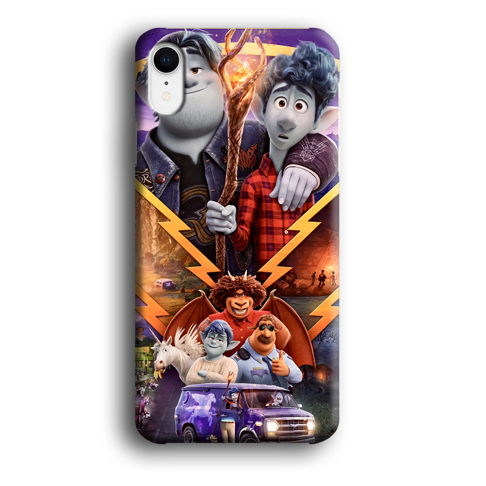 Onward Poster iPhone XR Case
