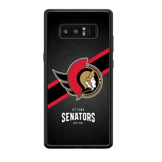 Ottawa Senators Team Samsung Galaxy Note 8 Case