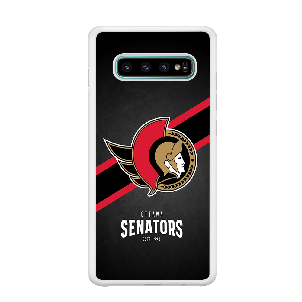 Ottawa Senators Team Samsung Galaxy S10 Case