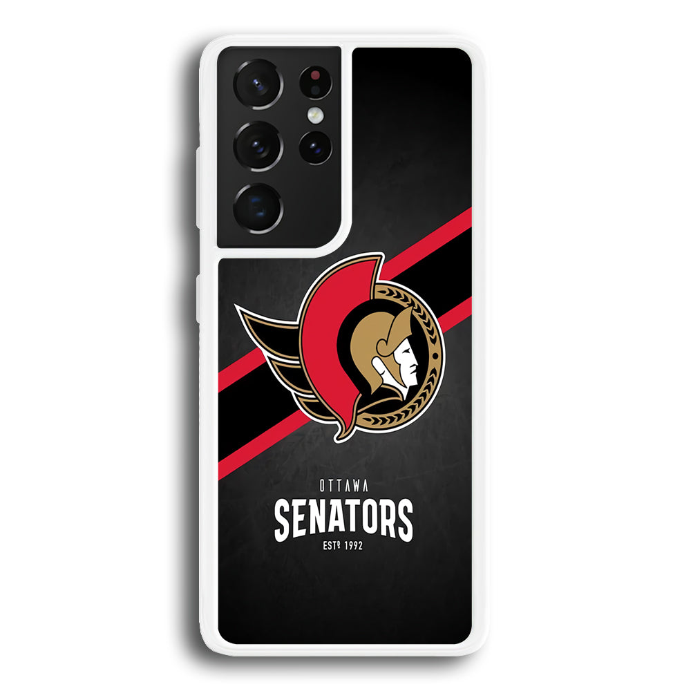 Ottawa Senators Team Samsung Galaxy S21 Ultra Case