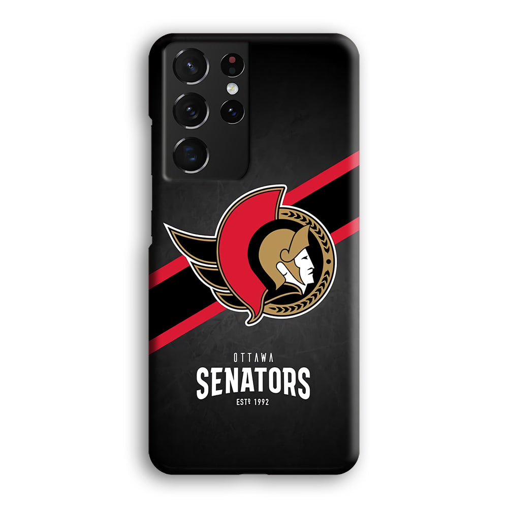 Ottawa Senators Team Samsung Galaxy S21 Ultra Case