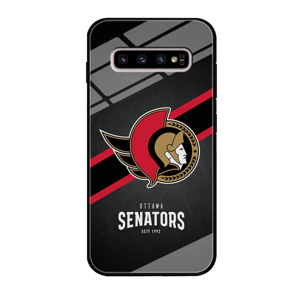 Ottawa Senators Team Samsung Galaxy S10 Case