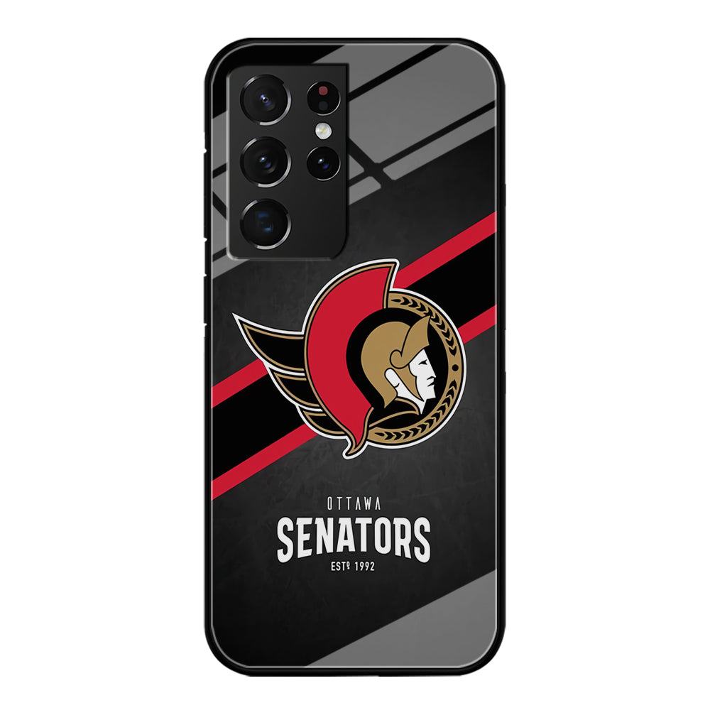 Ottawa Senators Team Samsung Galaxy S21 Ultra Case