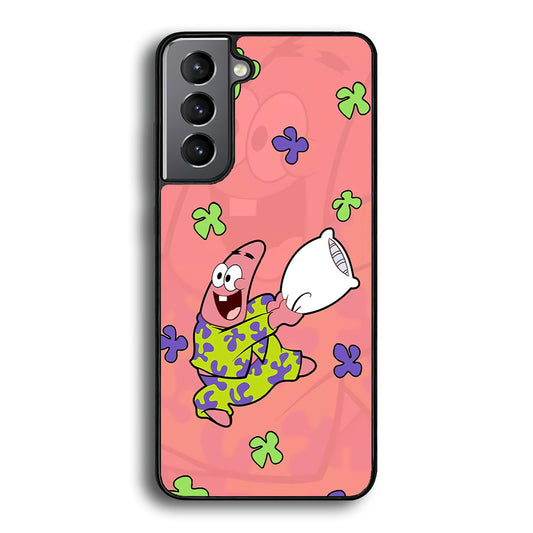 Patrick Star Sleeping Time Samsung Galaxy S21 Plus Case - Carneyforia