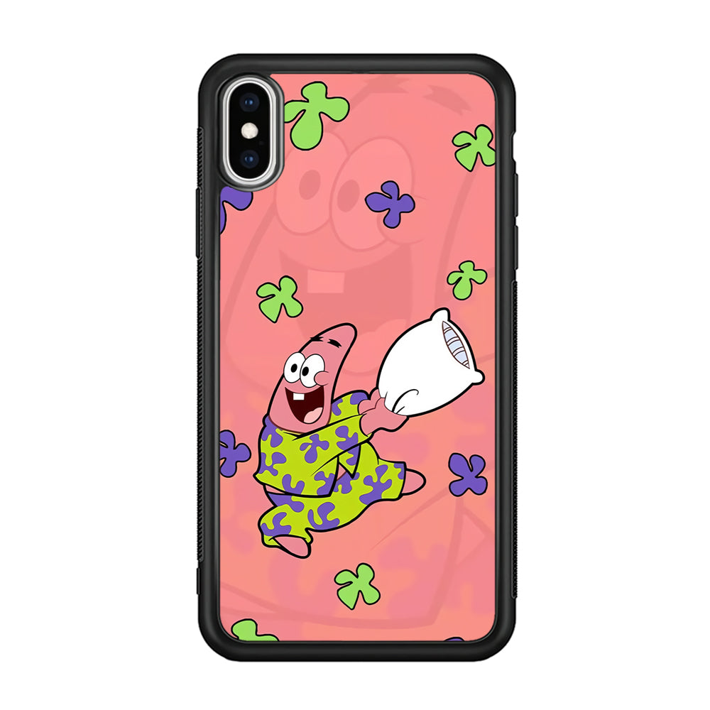 Patrick Star Sleeping Time iPhone XS Case