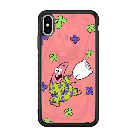 Patrick Star Sleeping Time iPhone X Case