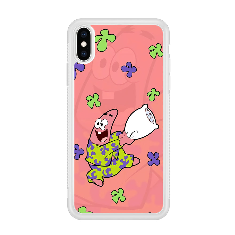 Patrick Star Sleeping Time iPhone X Case